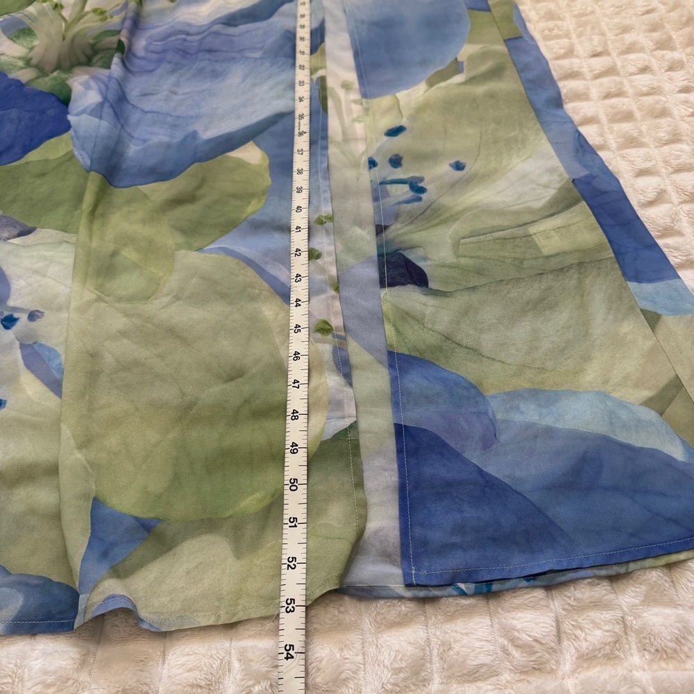 Peppermayo 5X Strapless Floral Maxi Midi Dress ~ Tropical Beach Summer - Picture 5 of 8